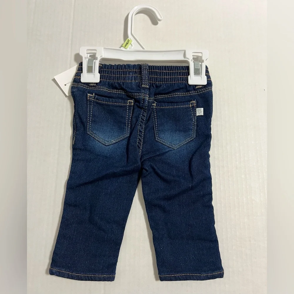 🆕OSHKOSH - 3M - NWT - INFANT GIRLS 2PC FLORAL SHIRT AND DENIM PANT OUTFIT LOT - Picture 12 of 12